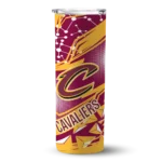 custom cleveland cavaliers helmet clash wine skinny tumbler best selling 1.webp
