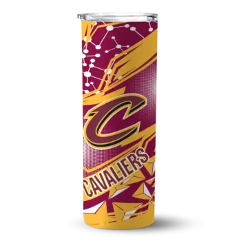 custom cleveland cavaliers helmet clash wine skinny tumbler best selling 1.webp