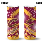 custom cleveland cavaliers helmet clash wine skinny tumbler best selling 1.webp