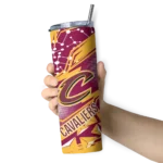 custom cleveland cavaliers helmet clash wine skinny tumbler best selling 1.webp