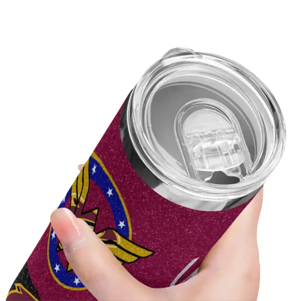 custom cleveland cavaliers star cluster wine skinny tumbler high quality.webp