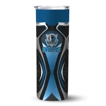 custom dallas mavericks superman emblem blue black skinny tumbler best selling 1.webp