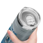 custom dallas mavericks swirl texture blue skinny tumbler best selling 1.webp