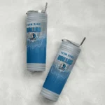 custom dallas mavericks swirl texture blue skinny tumbler best selling 1.webp