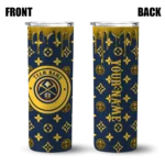 custom denver nuggets camo streak blue skinny tumbler best selling 1.webp