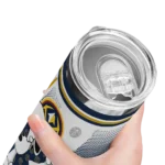 custom denver nuggets snoopy dog blue white skinny tumbler best selling 1.webp