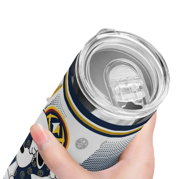 custom denver nuggets snoopy dog blue white skinny tumbler high quality.webp