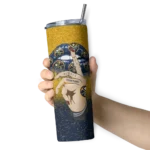 custom denver nuggets sparkle lips blue skinny tumbler best selling 1.webp