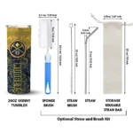 custom denver nuggets spiral burst print blue skinny tumbler best selling 1.webp