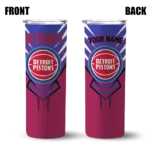 custom detroit pistons chevron stripes red skinny tumbler best selling 1.webp