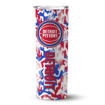 custom detroit pistons claw marks red white skinny tumbler best selling 1.webp