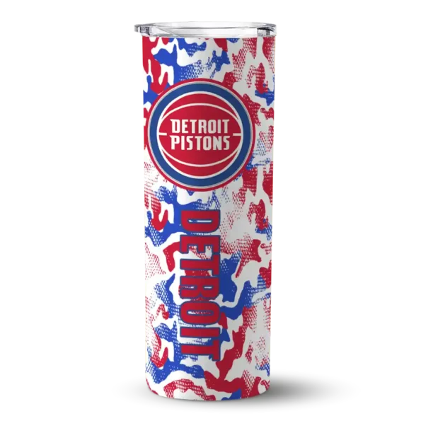 custom detroit pistons claw marks red white skinny tumbler best selling 1.webp