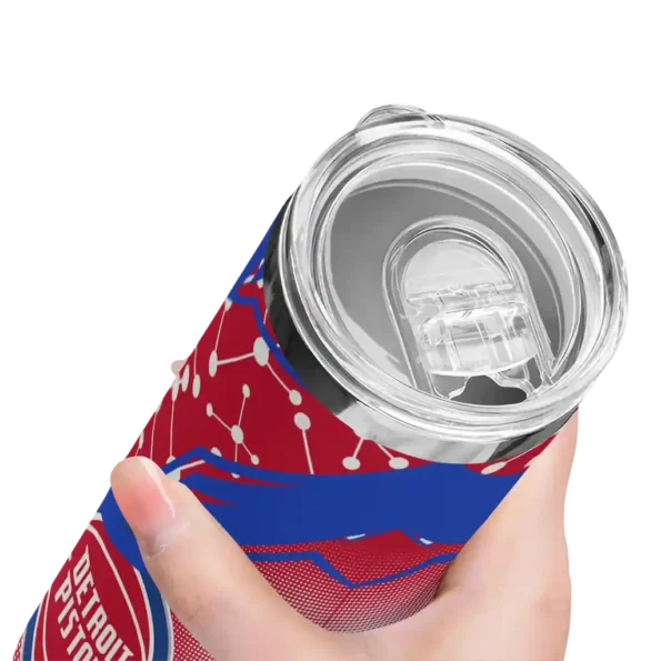 custom detroit pistons helmet clash red skinny tumbler high quality.webp