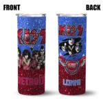 custom detroit pistons kiss band royal blue skinny tumbler best selling 1.webp