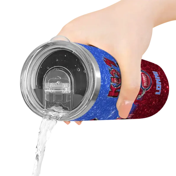 custom detroit pistons kiss band royal blue skinny tumbler latest model.webp