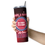 custom detroit pistons rose romance red black skinny tumbler best selling 1.webp
