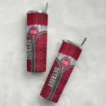 custom detroit pistons sparkle drip red skinny tumbler best selling 1.webp