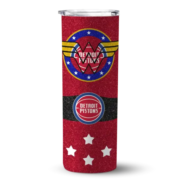 custom detroit pistons star cluster red skinny tumbler best selling 1.webp
