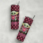 custom detroit pistons yoda cozy red black skinny tumbler best selling 1.webp