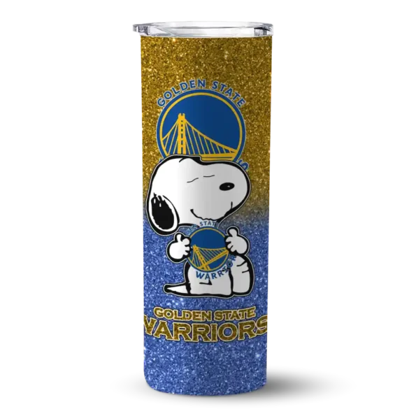 custom golden state warriors snoopy attitude blue skinny tumbler best selling 1.webp