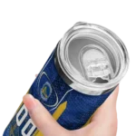 custom golden state warriors stacked diamond blue skinny tumbler best selling 1.webp