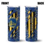 custom golden state warriors star pop blue black skinny tumbler best selling 1.webp
