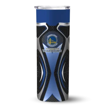 custom golden state warriors superman emblem blue black skinny tumbler best selling 1.webp
