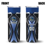 custom golden state warriors superman emblem blue black skinny tumbler best selling 1.webp
