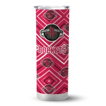 custom houston rockets zipper leopard red skinny tumbler best selling 1.webp
