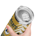 custom indiana pacers chevron stripes blue skinny tumbler best selling 1.webp