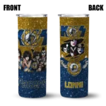 custom indiana pacers kiss band yellow skinny tumbler best selling 1.webp