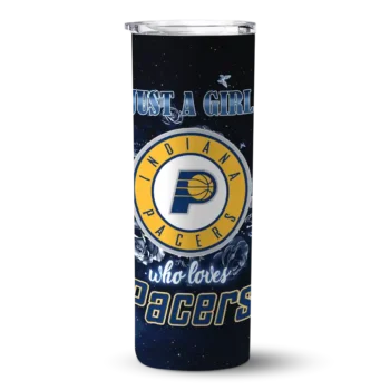 custom indiana pacers rose romance blue black skinny tumbler best selling 1.webp