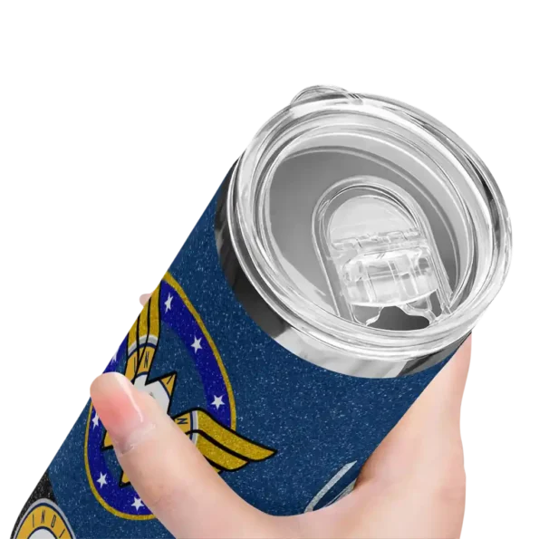 custom indiana pacers star cluster blue skinny tumbler high quality.webp