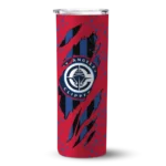 custom los angeles clippers star pop red black skinny tumbler best selling 1.webp
