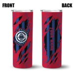 custom los angeles clippers star pop red black skinny tumbler best selling 1.webp