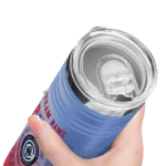 custom los angeles clippers swirl texture red skinny tumbler best selling 1.webp