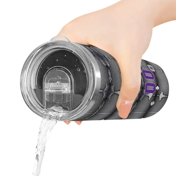 custom los angeles lakers chevron v purple gray skinny tumbler latest model 1.webp