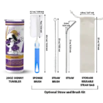 custom los angeles lakers snoopy dog purple white skinny tumbler best selling 1.webp