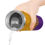 custom los angeles lakers sparkle lips purple skinny tumbler best selling 1.webp