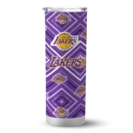 custom los angeles lakers zipper leopard purple skinny tumbler best selling 1.webp