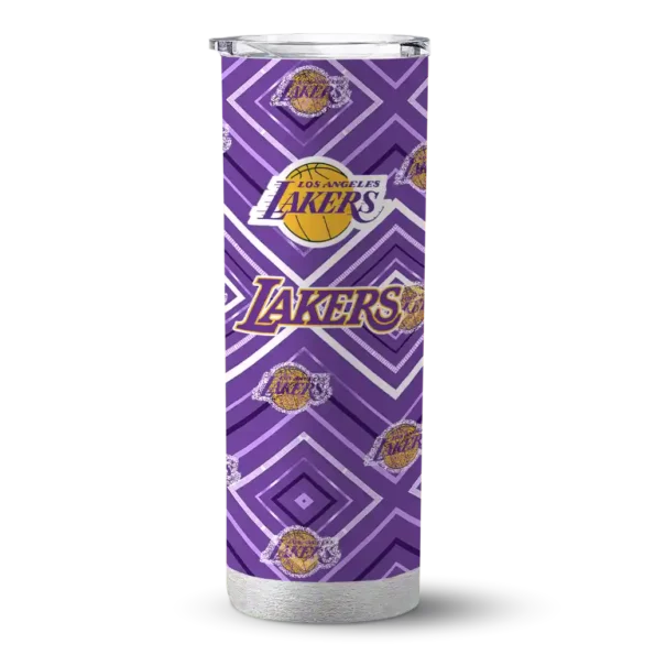 custom los angeles lakers zipper leopard purple skinny tumbler best selling 1.webp