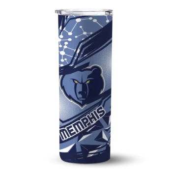 custom memphis grizzlies helmet clash blue skinny tumbler best selling 1.webp