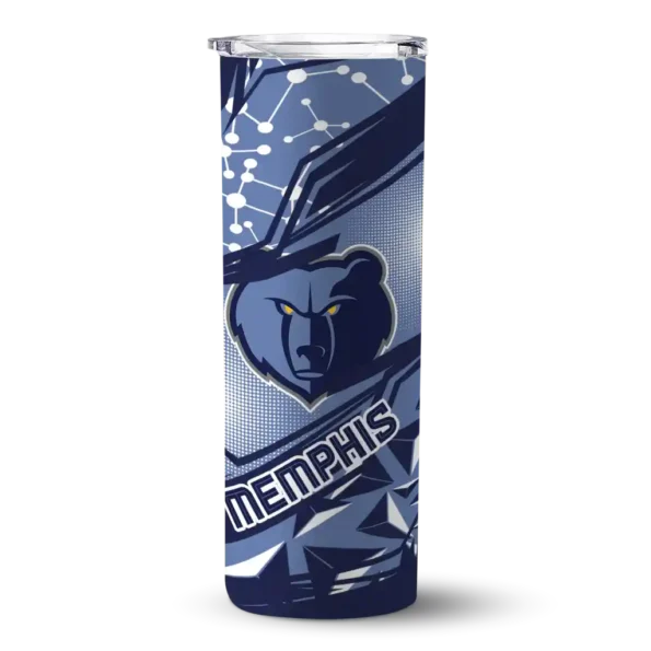 custom memphis grizzlies helmet clash blue skinny tumbler best selling 1.webp
