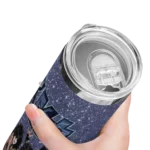 custom memphis grizzlies kiss band navy skinny tumbler best selling 1.webp