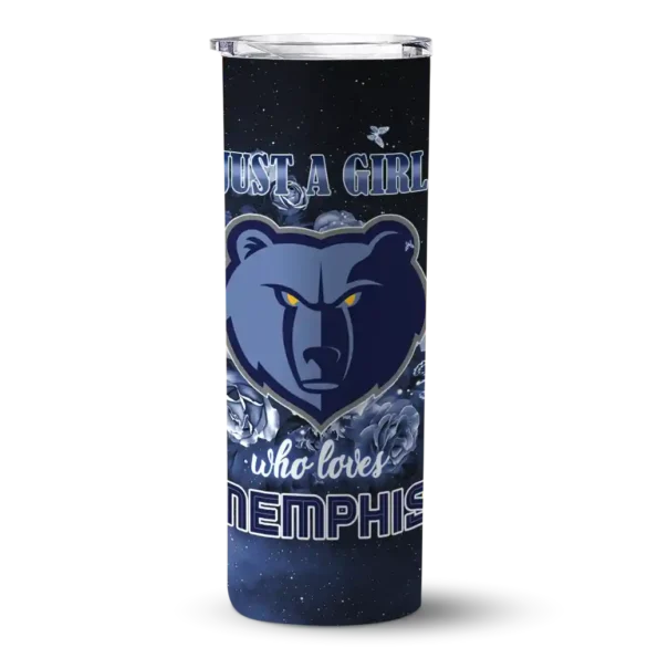 custom memphis grizzlies rose romance blue black skinny tumbler best selling 1.webp