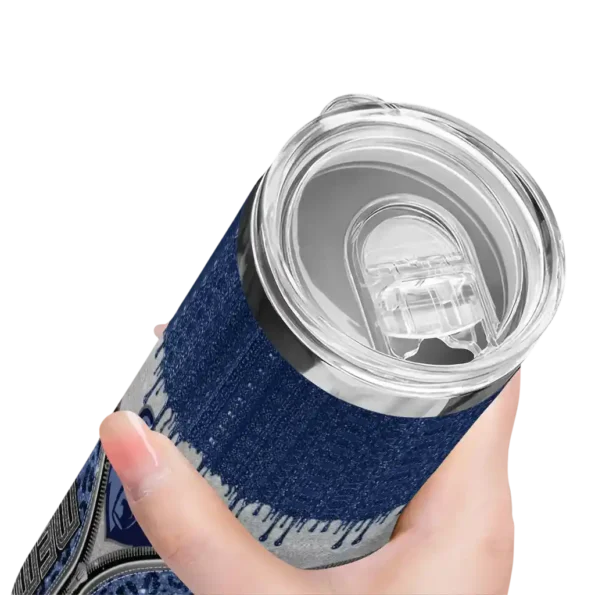 custom memphis grizzlies sparkle drip blue skinny tumbler high quality.webp