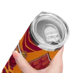 custom miami heat camo texture red skinny tumbler best selling 1.webp