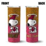 custom miami heat snoopy attitude red skinny tumbler best selling 1.webp