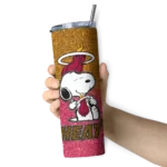 custom miami heat snoopy attitude red skinny tumbler best selling 1.webp