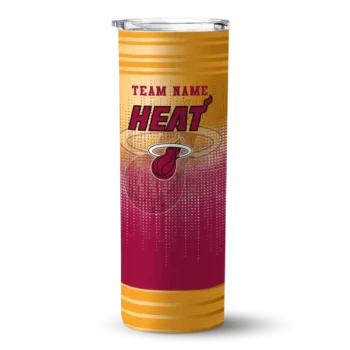custom miami heat swirl texture red skinny tumbler best selling 1.webp